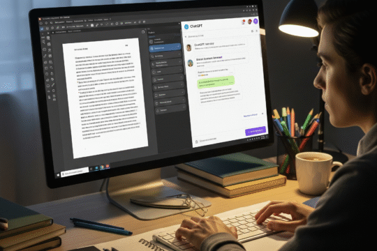 Collaborate with ChatGPT for Writing a Novel
