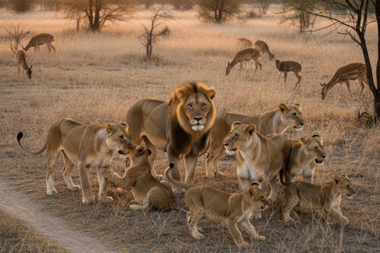 Gir National Park Reports Growth in Asiatic Lion Population A Conservation Success Story