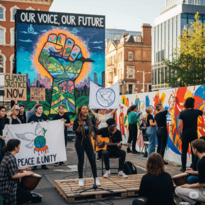 Role of Art and Culture in Political Expression for Youth How creativity shapes and amplifies the voices of young activists.