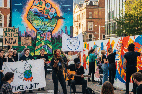 Role of Art and Culture in Political Expression for Youth How creativity shapes and amplifies the voices of young activists.