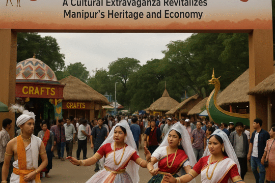 Sangai Festival 2025 A Cultural Extravaganza Revitalizes Manipur’s Heritage and Economy