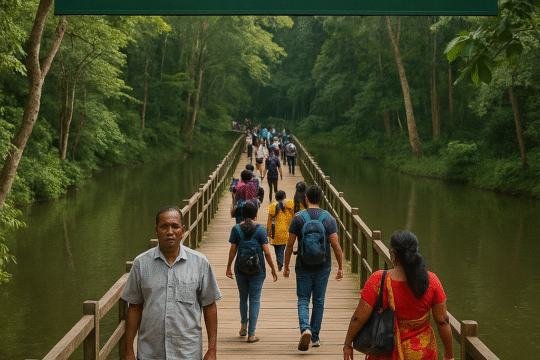 Sepahijala Wildlife Sanctuary Becomes Eco-Tourism Hotspot