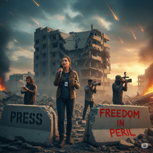 The Silent Scream Journalists Under Siege—Press Freedom in Peril