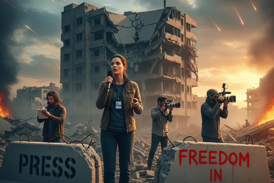 The Silent Scream Journalists Under Siege—Press Freedom in Peril