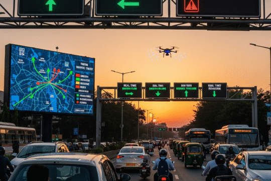 AI for Real-Time Traffic Management Solutions for Indian Commuters