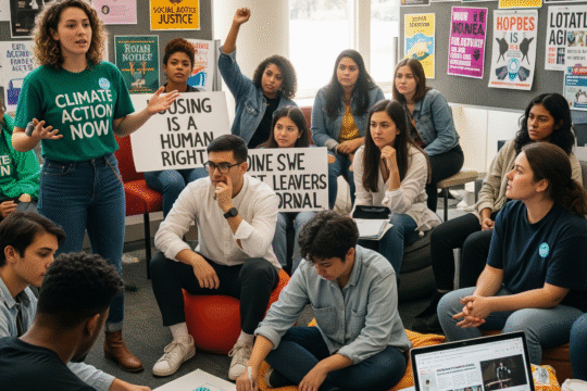 Young People Choose Activism Over Traditional Politics