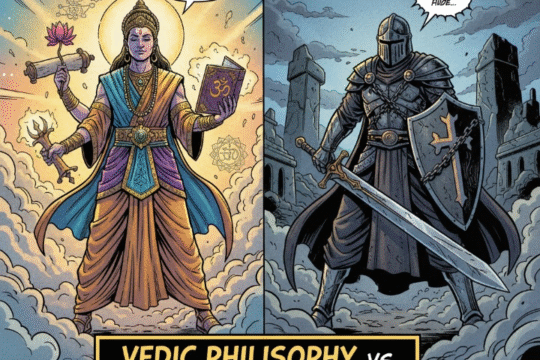 Understanding the Cosmic Order Vedic Philosophy vs. Religious Doctrine