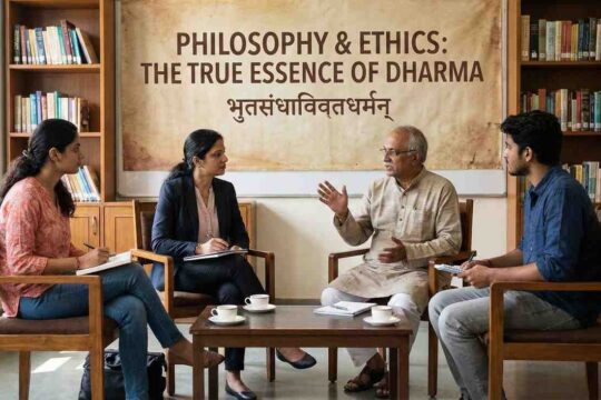 Philosophy and Ethics Are We Upholding the True Essence of Dharma