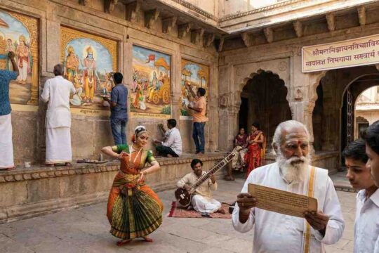 The Role of Art and Culture in Expressing Hindu Philosophy