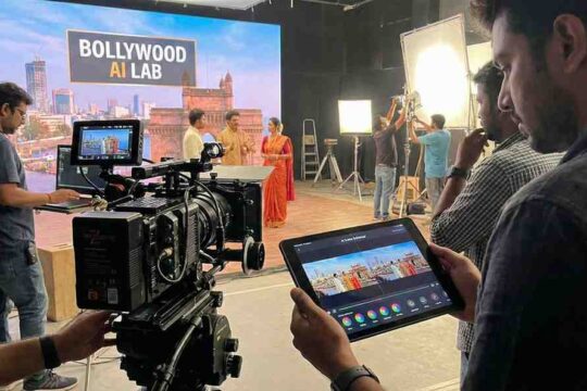 AI and Cinematography Enhancing Visual Storytelling in Bollywood