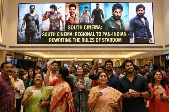 From Regional to Pan-Indian How South Cinema Rewrote the Rules of Stardom