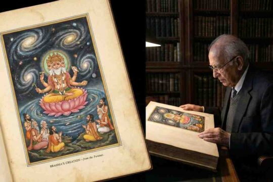 The Creation of the Universe Brahma’s Depiction in Sacred Texts