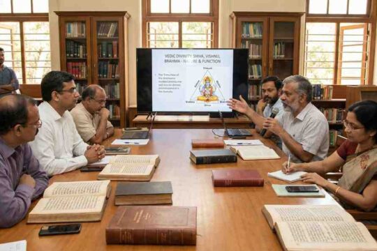 The Nature of Divinity in Vedic Texts Insights on Shiva, Vishnu, and Brahma