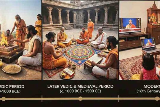The Evolution of Vedic Practices Over the Centuries