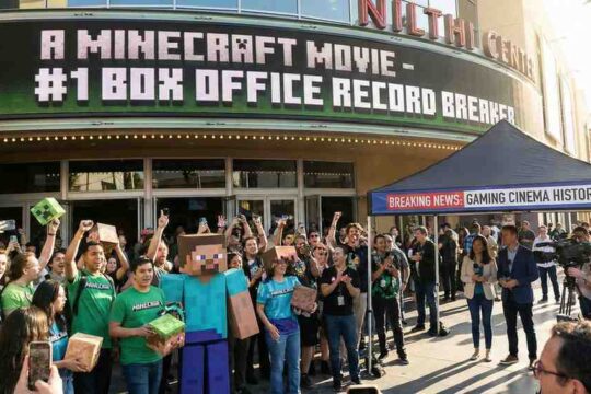 ‘A Minecraft Movie’ Breaks U.S. Box Office Records, Redefines Video Game Adaptations
