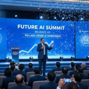 Mukesh Ambani Announces Massive ₹10 Lakh Crore AI Investment at Global Summit