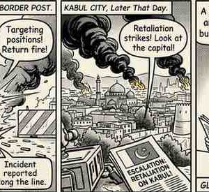 Pakistan Escalates Conflict Retaliatory Strikes on Kabul Follow Afghan Fire Incident