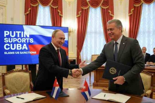 Putin Supports Cuba, Slams US Sanctions During Meeting With Cuban FM Bruno Rodríguez In Moscow