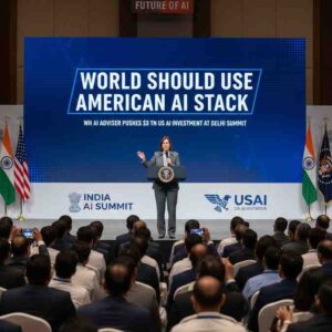 World Should Use American AI Stack’ WH AI Adviser Pushes $1 Tn US AI Investment At Delhi Summit