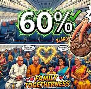 Government Mandates 60% Free Seats and Joint Family Seating in Major Aviation Shake-up