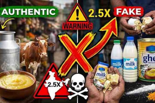 The Fake Dairy Crisis Counterfeit Milk and Ghee Cases Surge 2.5X Across India