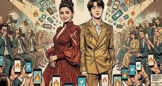 Alia Bhatt and BTS Star Jin Just Shut Down Milan Fashion Week — And the Internet Can't Handle It