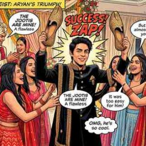 Aryan Khan Steals the Show at Joota Churai Inside the Viral Wedding Moment That Has Desi Twitter Obsessed