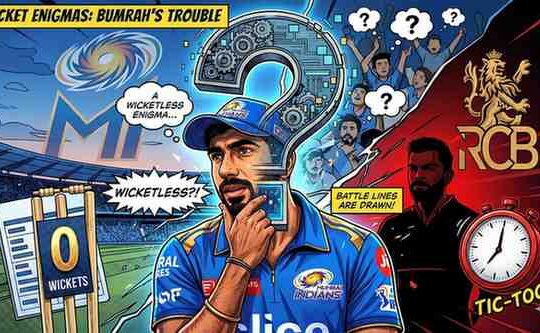 Bumrah Without a Wicket MI's Cryptic Response Before RCB Showdown Has Fans Guessing