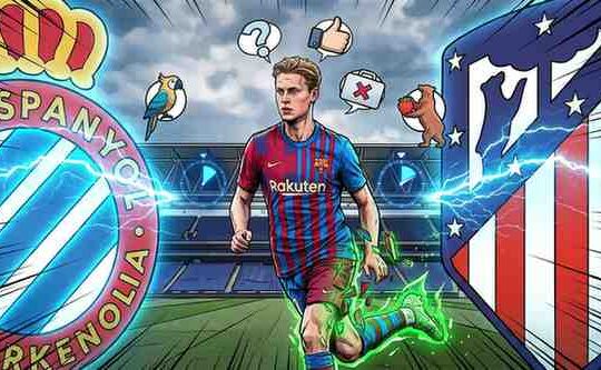 Frenkie de Jong Fitness Update Barcelona Midfielder's Status Ahead of Crucial Espanyol and Atletico Madrid Double-Header