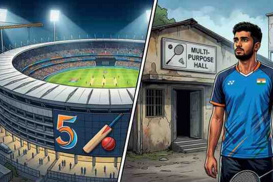 Mumbai Gets 5th Cricket Stadium While World No. 1 Badminton Star Chirag Shetty Still Has No Home Arena