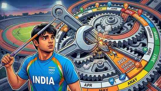 Neeraj Chopra's 2025 Season Opener Gets Pushed Back Diamond League Delay Throws a Spanner in His Plans