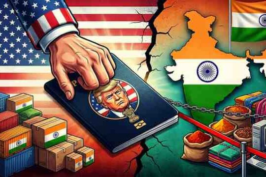 New Trade Faultline US Targets Indian Exports Amid Trump Portrait Passport Controversy