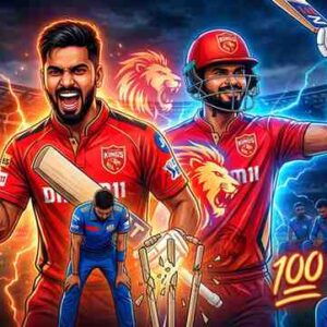 Prabhsimran Singh and Shreyas Iyer Demolish Mumbai Indians as Punjab Kings Cruise to 7-Wicket IPL 2026 Win Despite De Kock's Century