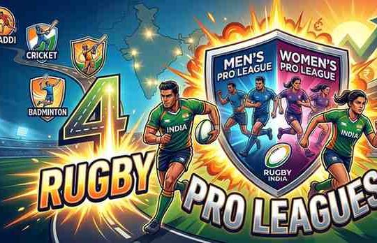 Rugby Joins Kabaddi, Cricket & Badminton as India's Fourth Sport With Men's and Women's Pro Leagues