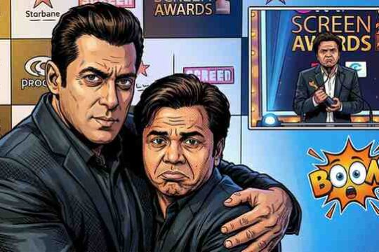 Salman Khan Backs Rajpal Yadav After Awkward Screen Awards Moment Goes Viral — Here's What Went Down