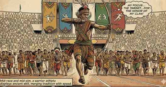 Tribal Pride Takes Centre Stage 3,800 Athletes Descend on Chhattisgarh for India's Biggest Indigenous Sports Showdown