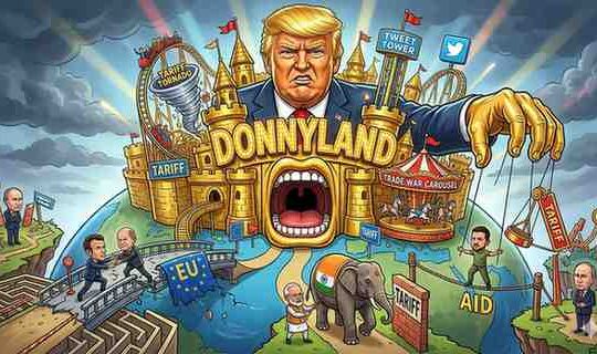 Trump's 'Donnyland' Diplomacy When World Leaders Must Navigate One Man's Ego
