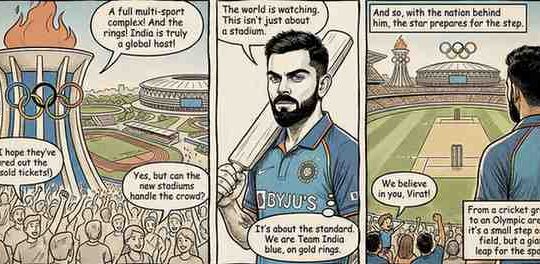 Virat Kohli and the Olympics Cricket's Biggest Star Eyes a Whole New Arena