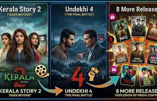 Your OTT Watchlist Just Got Stacked Kerala Story 2, Undekhi 4, and 8 More Releases Dropping This Week