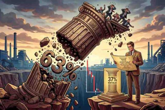 Vedanta’s 63% Share Crash Investor Panic or a Calculated Value Reset