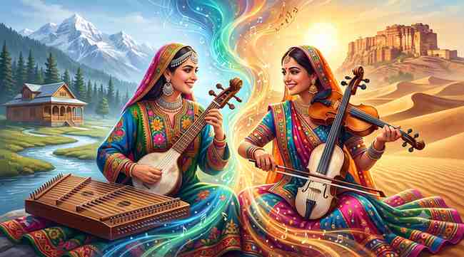 How Aabha Hanjura Fuses Kashmiri and Rajasthani Sounds in 'O Ri Sakhi'