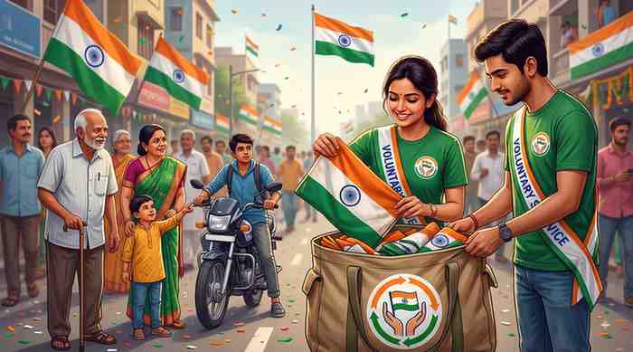 How an NGO's Flag Collection Drive is Turning Heads This Independence Day