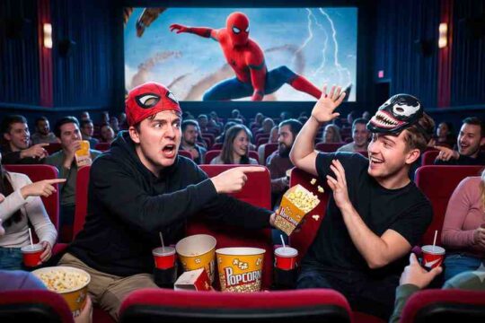What Sparked the Hilarious Fight at a Spider-Man Screening