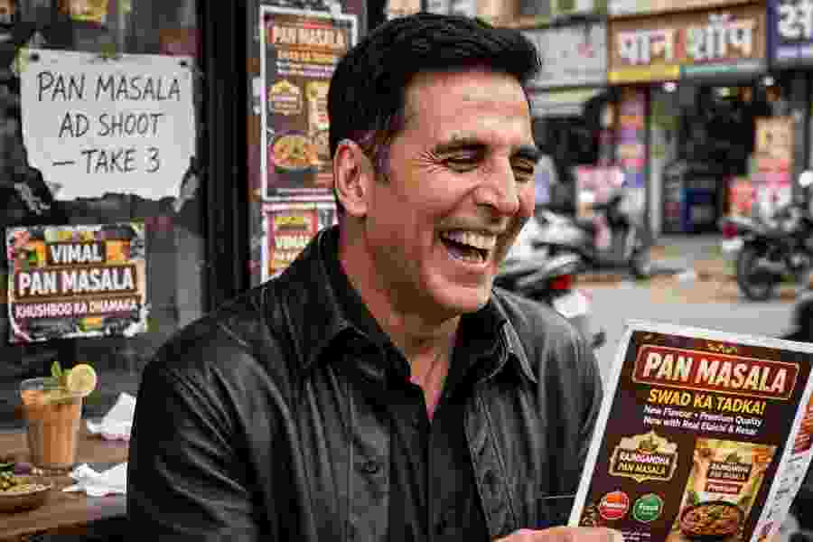Why Did Akshay Kumar Burst Into Laughter Over Pan Masala Ads