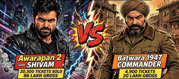 Why Is Emraan Hashmi's 'Awarapan 2' Dominating Advance Bookings Over 'Batwara 1947'