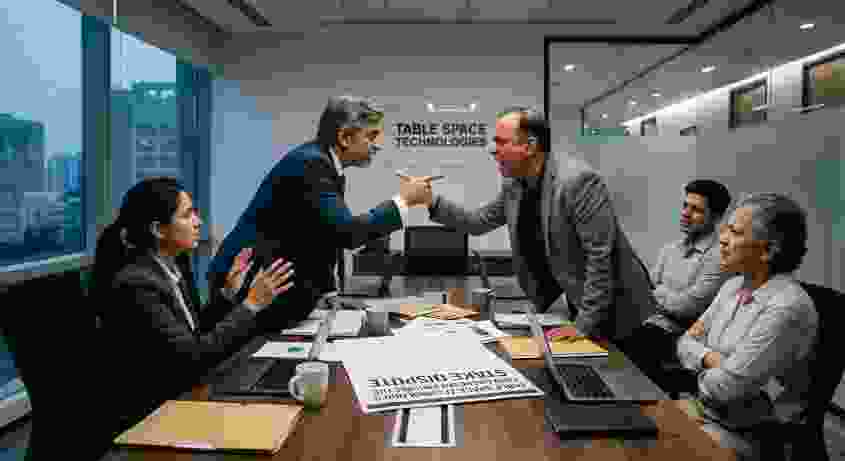 Bitter Family Feud Over 22% Stake Threatens Table Space Technologies' ₹800 Crore IPO