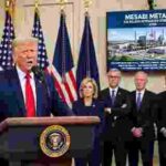 Trump Announces $18 Billion Mesabi Metallics Steel Plant in Iowa, Teases Trade Deal with Canada